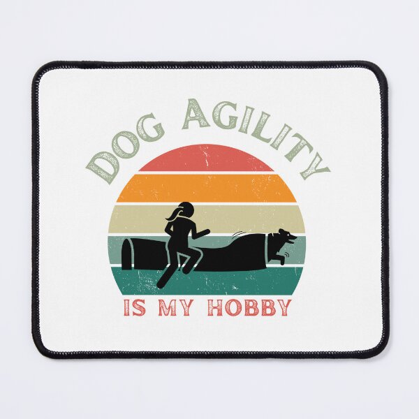 Item preview, Copy of Dog agility is my hobby - agility is my hobby designed and sold by PausePapote.