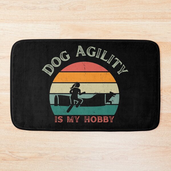 Item preview, Copy of Dog agility is my hobby - agility is my hobby designed and sold by PausePapote.