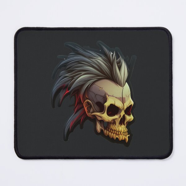 Item preview, Mohawk Skull designed and sold by BoneyardGrafix.
