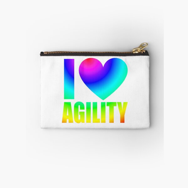 Item preview, I love agility in multicolored gradient - j'aime l'agility designed and sold by PausePapote.