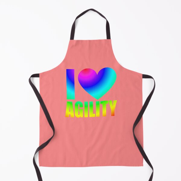 Item preview, I love agility in multicolored gradient - j'aime l'agility designed and sold by PausePapote.