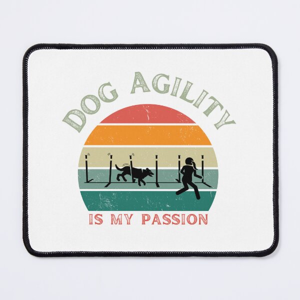 Item preview, Dog agility is my passion - agility is my passion in English designed and sold by PausePapote.