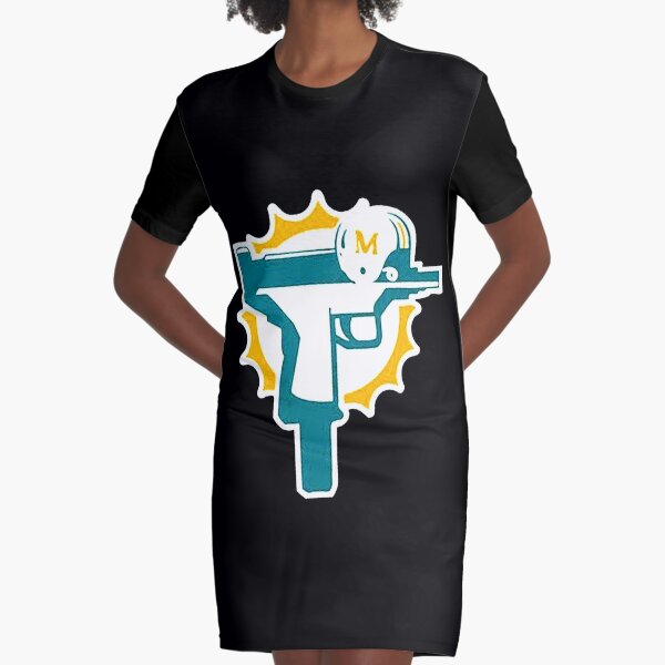 Custom Miami Dolphins Uzi Gun T Shirt Football Jersey Funny Ryan Tannehill  New Rare! Youth Tee By Mdk Art - Artistshot