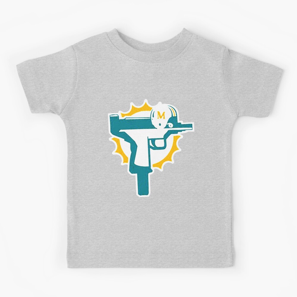 Custom Miami Dolphins Uzi Gun T Shirt Football Jersey Funny, 57% OFF