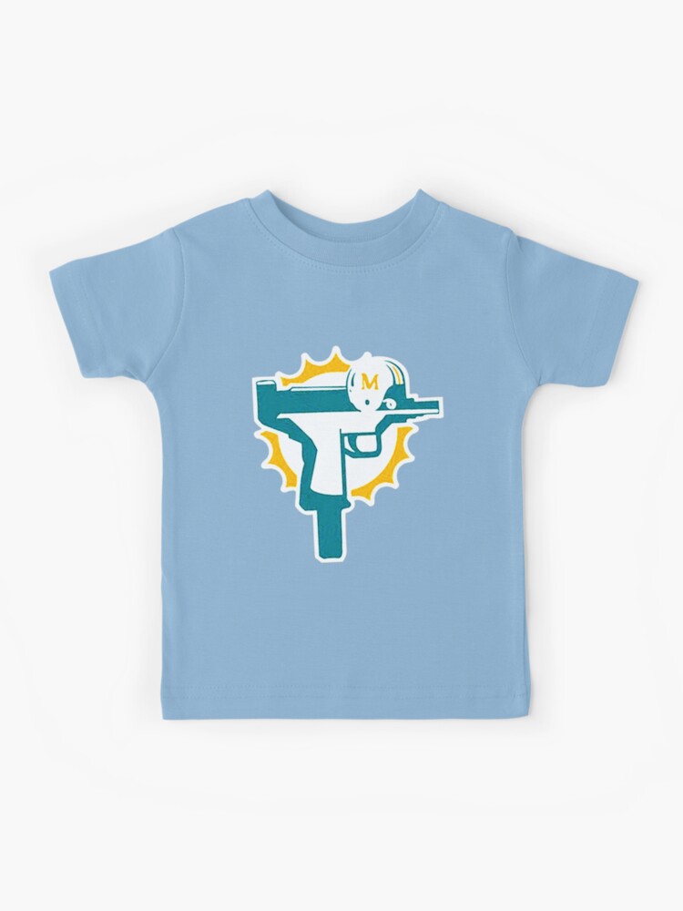 Miami Dolphins Uzi Gun Shirt Birthday Gift Happy Birthday 