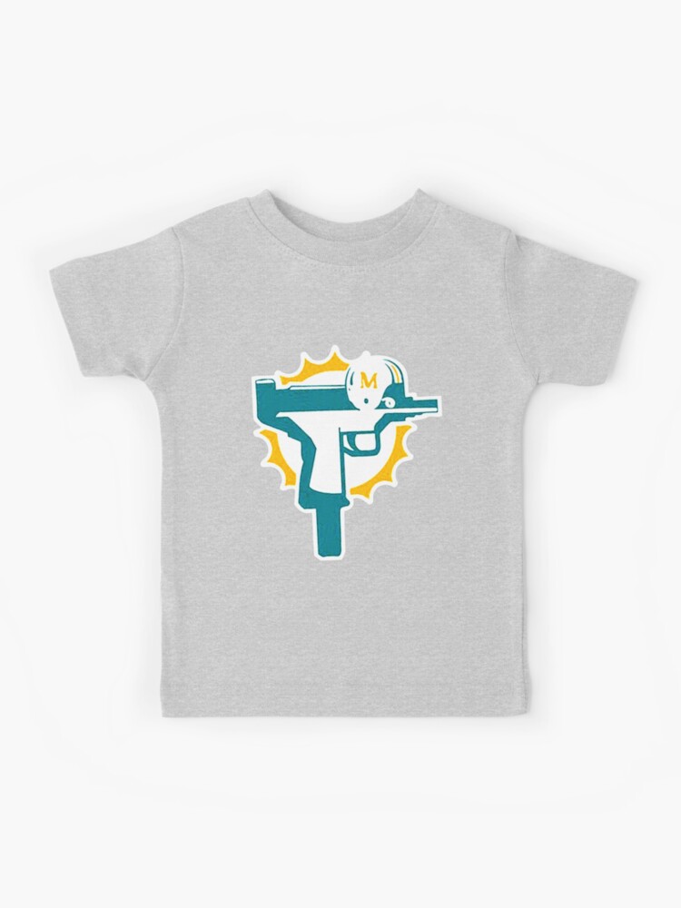 Custom Miami Dolphins Uzi Gun T Shirt Football Jersey Funny, 57% OFF