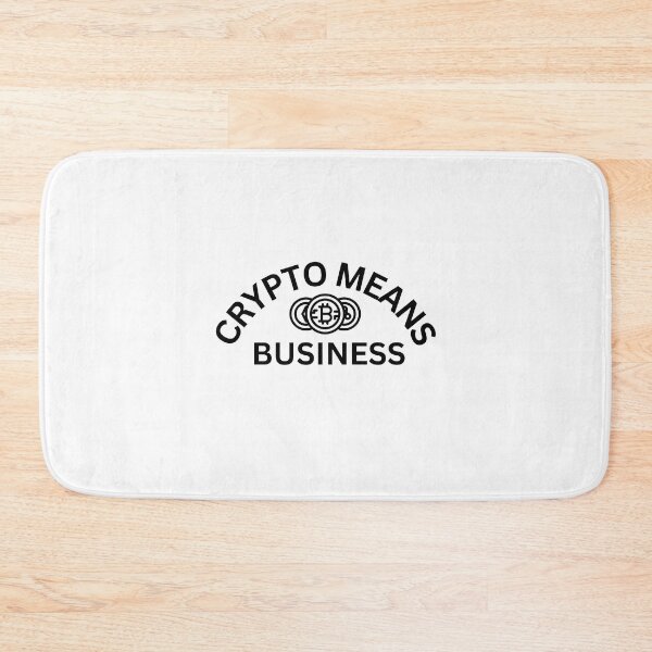 Item preview, Crypto means business designed and sold by Inspiring-A-D.