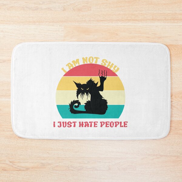 Item preview, Antisocial Quotes -  I AM NOT SHY I JUST HATE PEOPLE designed and sold by PRINYOS.