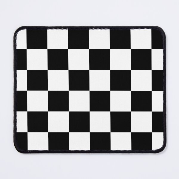Item preview, patrón a cuadros blanco y negro designed and sold by Patternawy.