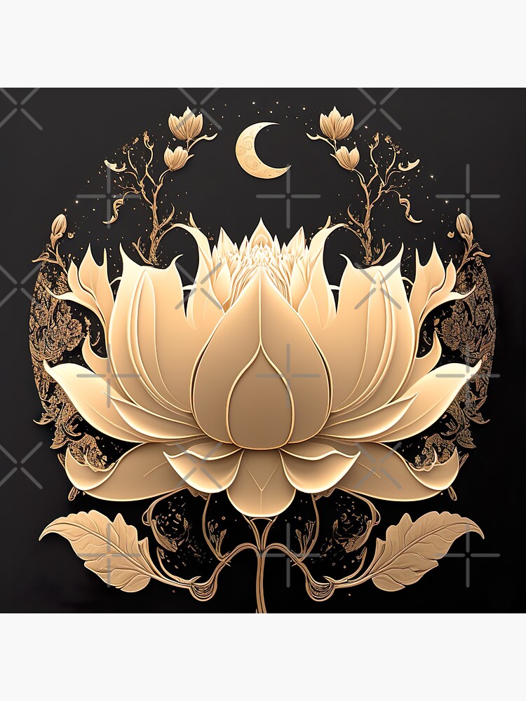 Sticker Fleur de Lotus - Magic Stickers