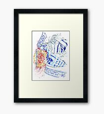 Colorful Breastplate Framed Print