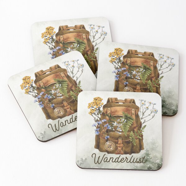 Item preview, Wanderlust Floral Backpack designed and sold by Nature Hues.