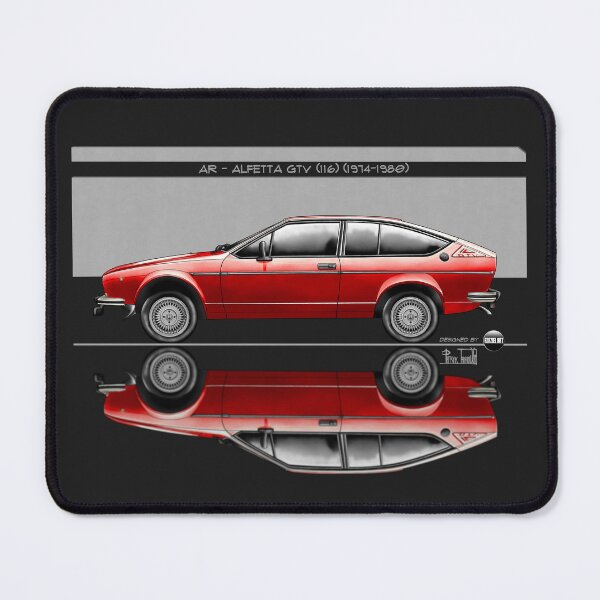 Item preview, Azaziel Original Series - Drawing of AR - Alfetta Gtv (116) in Rosso Alpha designed and sold by Azaziel.