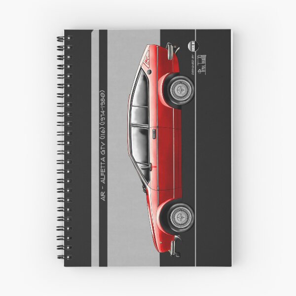 Item preview, Azaziel Original Series - Drawing of AR - Alfetta Gtv (116) in Rosso Alpha designed and sold by Azaziel.