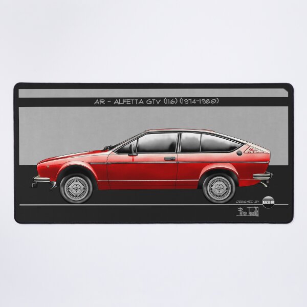 Item preview, Azaziel Original Series - Drawing of AR - Alfetta Gtv (116) in Rosso Alpha designed and sold by Azaziel.