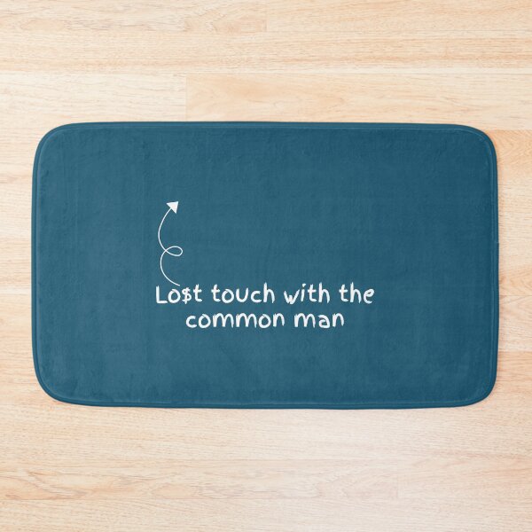 Item preview, Lost touch with the common man white designed and sold by angryXtecher.