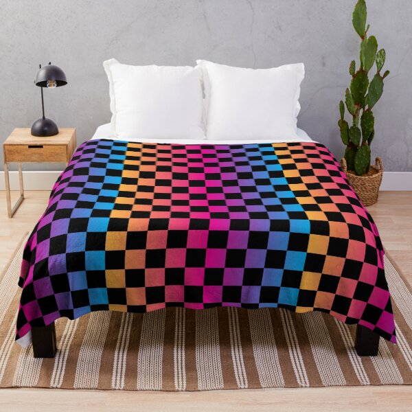 Item preview, Colorful Gradient Checkered Pattern designed and sold by Patternawy.