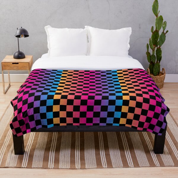 Item preview, Colorful Gradient Checkered Pattern designed and sold by Patternawy.