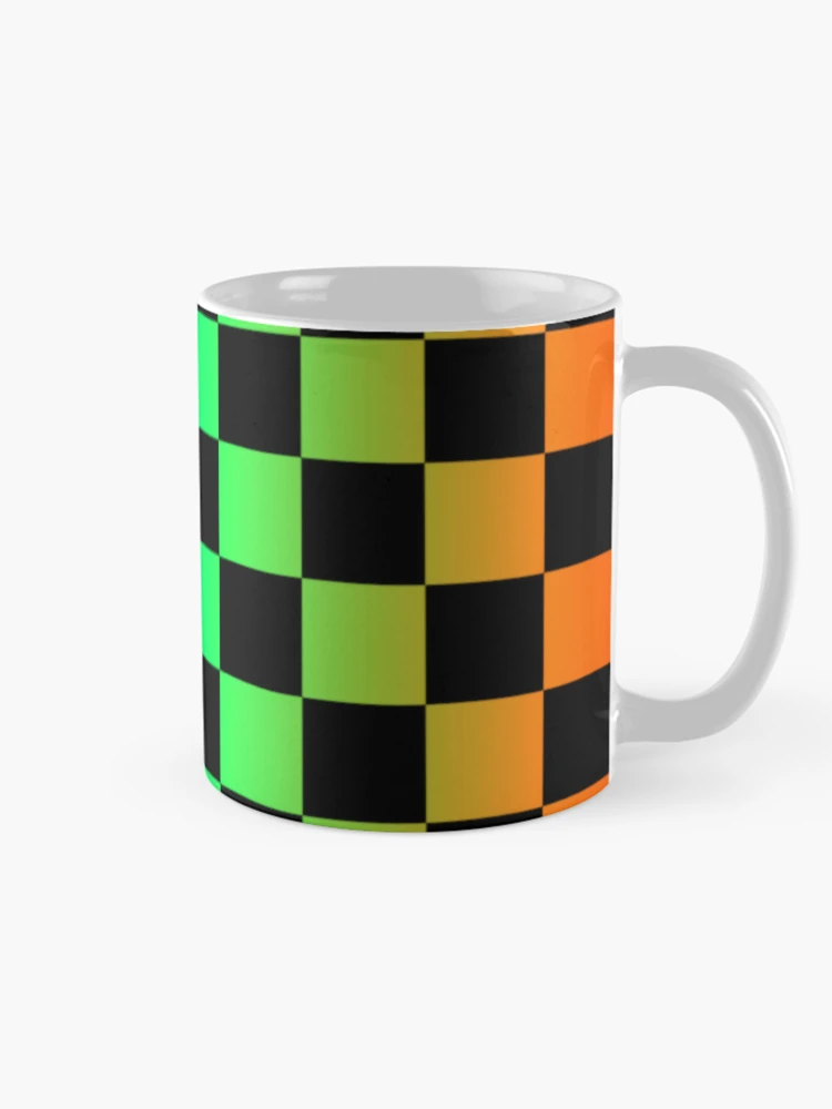 Thumbnail 3 of 6, Coffee Mug, Gradient Checkered Pattern designed and sold by Patternawy.