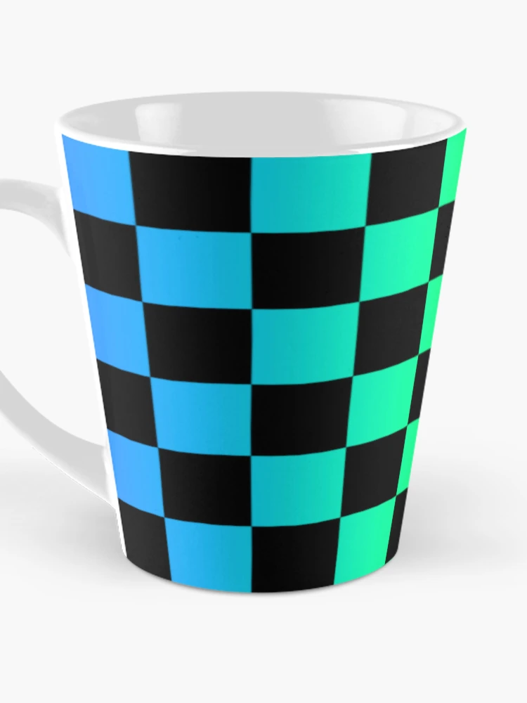 Thumbnail 3 of 4, Coffee Mug, Gradient Checkered Pattern designed and sold by Patternawy.