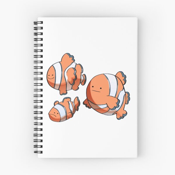 Item preview, clownfish doing clown fishing designed and sold by WormLasagna.