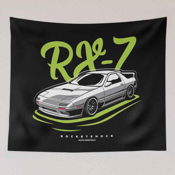 Item preview, FCRX7 jdm white comet designed and sold by Rocket Shock.