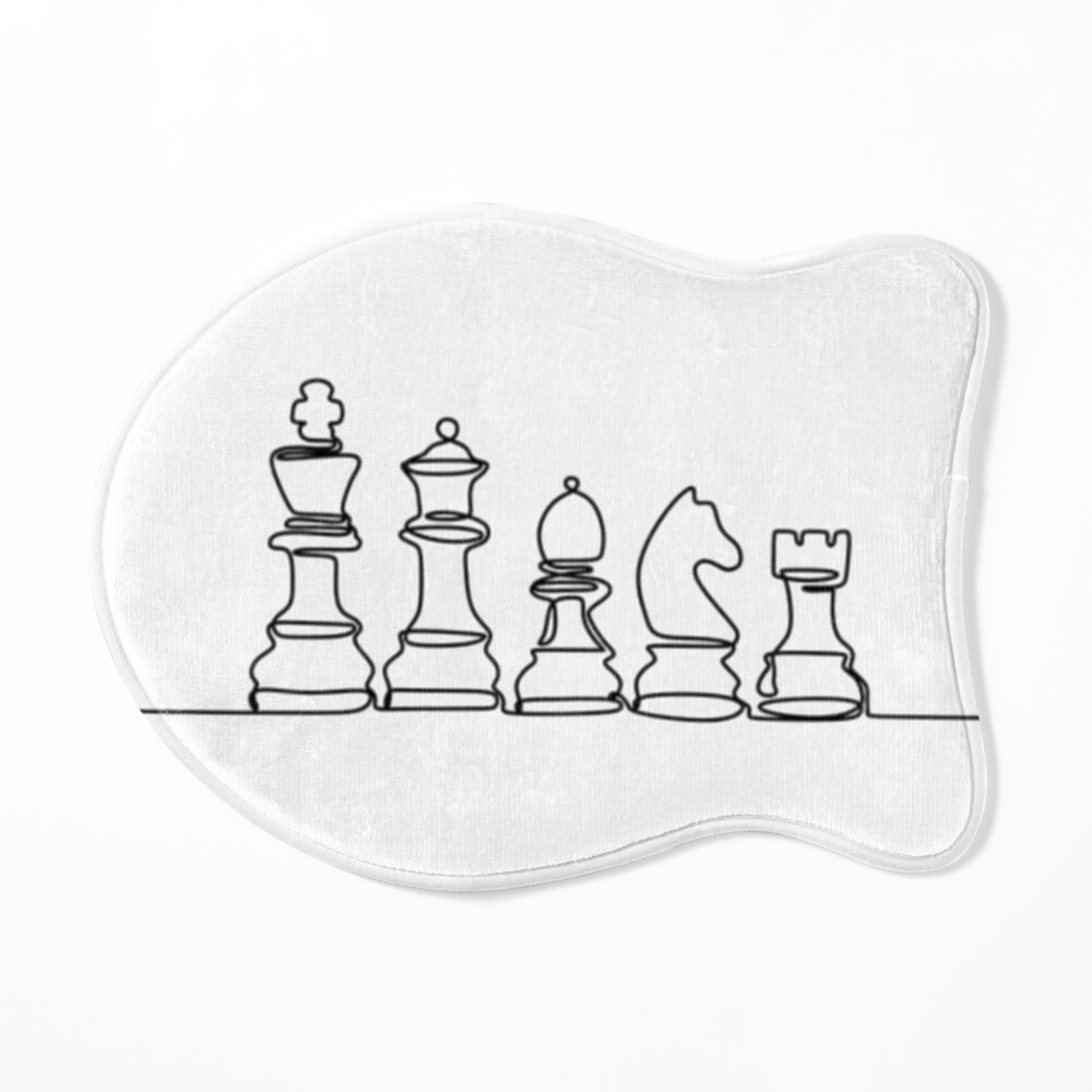 Premium Vector  White chess piece in pixel art style