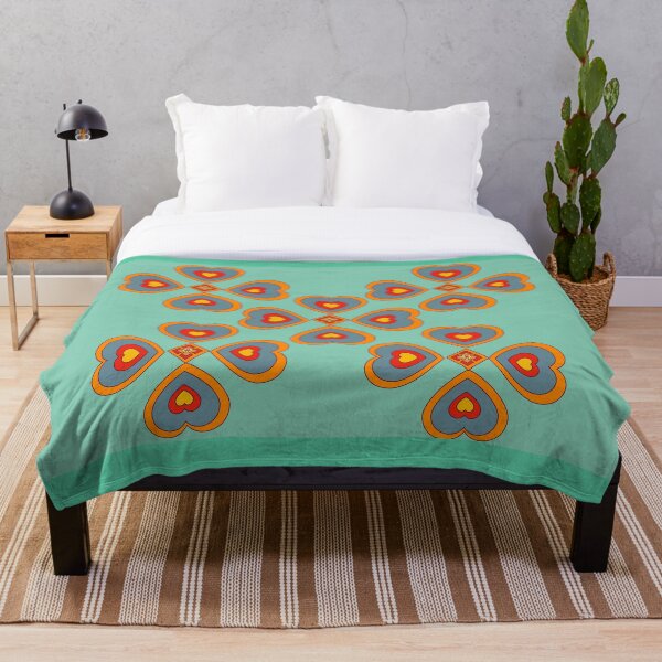 Item preview, Heart pattern retro style 56 designed and sold by Bakkia.