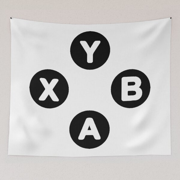 Item preview, ABXY Game Controller designed and sold by tshirtsandme.
