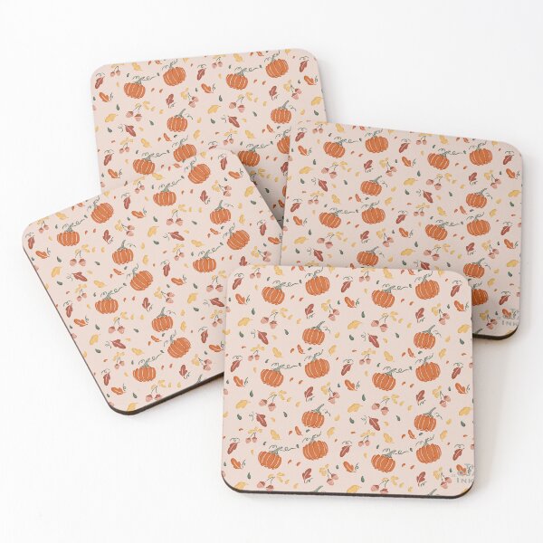 Item preview, Autumn Pumpkin pattern designed and sold by QuaintInkCo.