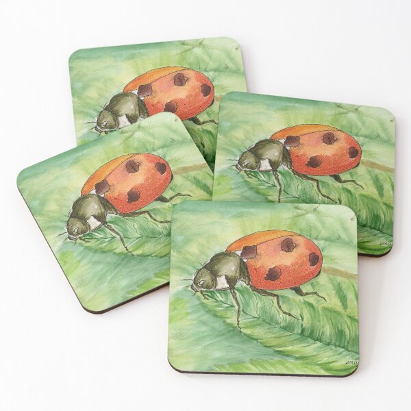 Item preview, Ladybug designed and sold by Mugdha Kakade Studio.