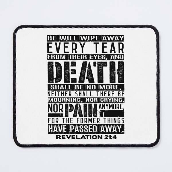 Item preview, Death Shall Be No More - Revelation 21:4 designed and sold by plushism.