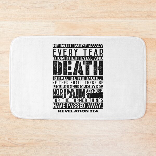 Item preview, Death Shall Be No More - Revelation 21:4 designed and sold by plushism.
