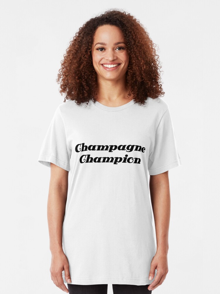 champagne champion logo sweatshirt