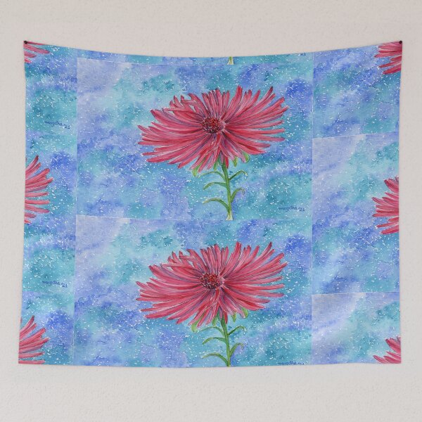 Item preview, A for Aster designed and sold by Mugdha Kakade Studio.