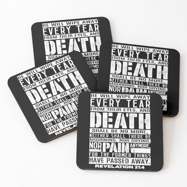 Item preview, Death Shall Be No More - Revelation 21:4 designed and sold by plushism.