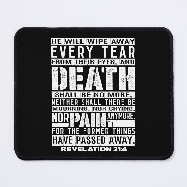 Item preview, Death Shall Be No More - Revelation 21:4 designed and sold by plushism.