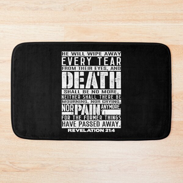 Item preview, Death Shall Be No More - Revelation 21:4 designed and sold by plushism.