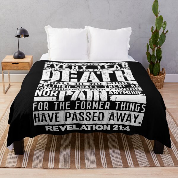 Item preview, Death Shall Be No More - Revelation 21:4 designed and sold by plushism.
