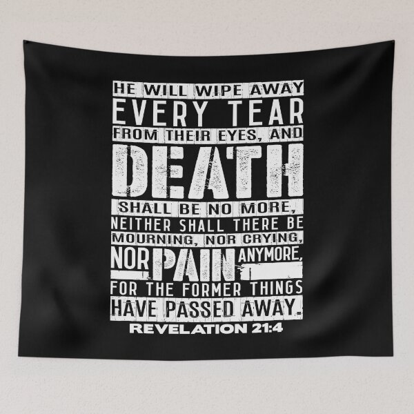 Item preview, Death Shall Be No More - Revelation 21:4 designed and sold by plushism.