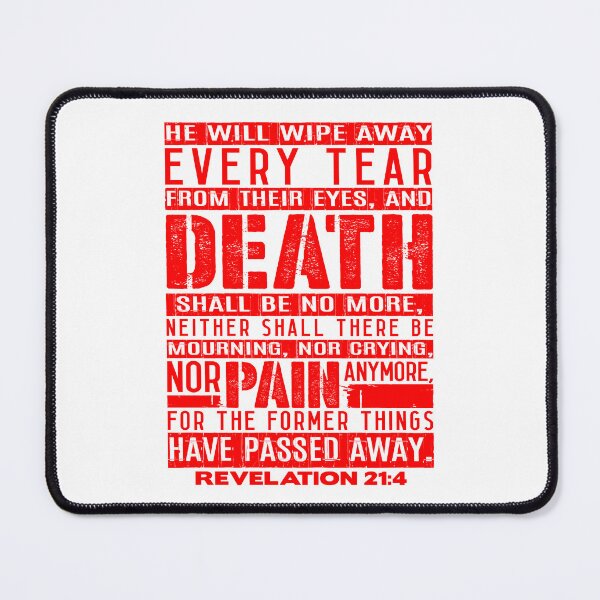 Item preview, Death Shall Be No More - Revelation 21:4 designed and sold by plushism.
