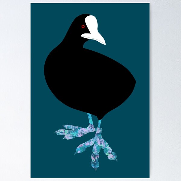 Item preview, Foulque macroule - l'oiseau abstrait designed and sold by Studio Mattie.