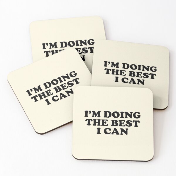 Item preview, I'm Doing the Best I Can designed and sold by stickersworld31.