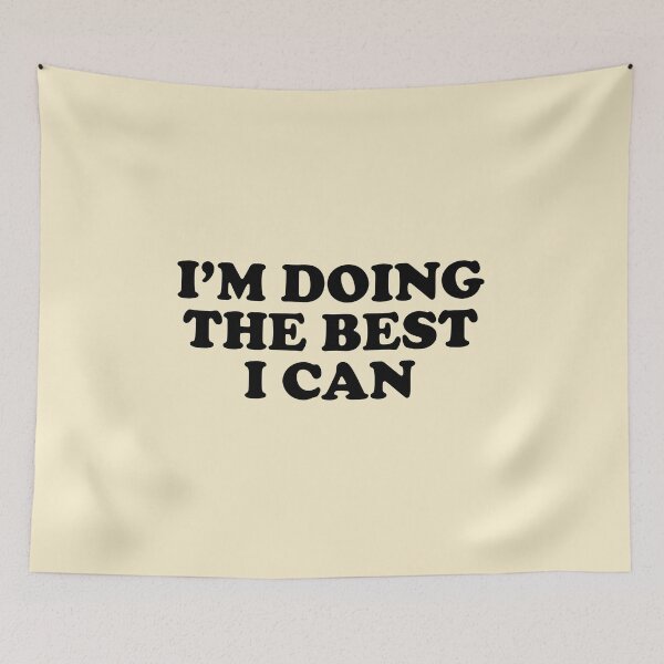Item preview, I'm Doing the Best I Can designed and sold by stickersworld31.