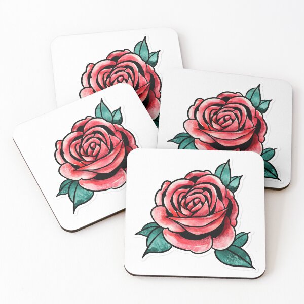 Item preview, RED ROSS STICKER designed and sold by QaisarAfridi.