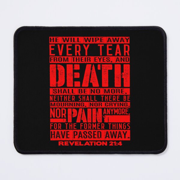 Item preview, Death Shall Be No More - Revelation 21:4 designed and sold by plushism.
