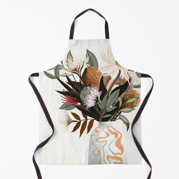 Item preview, Australian Native Flowers, vase, neutrals, organic, modern, florals, pale colors designed and sold by chrissyink.
