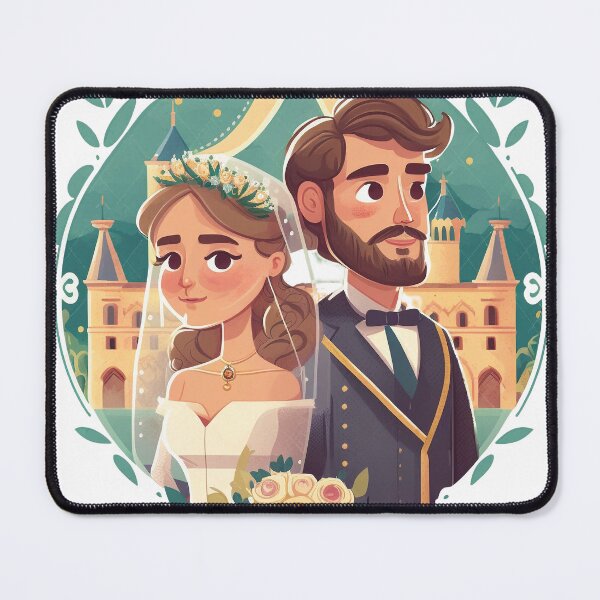 Item preview, Wedding couple designed and sold by MarkasMaiArt.