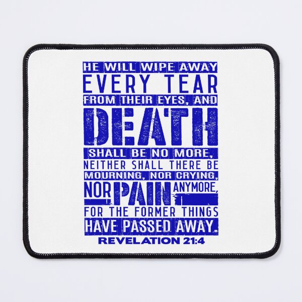 Item preview, Death Shall Be No More - Revelation 21:4 designed and sold by plushism.