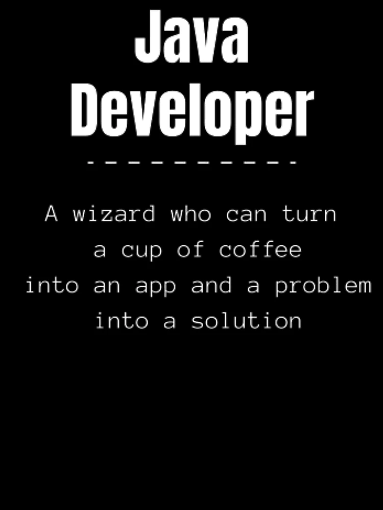 Thumbnail 7 of 7, Oversized T-Shirt, Java developer, programmer designed and sold by TeePassion.